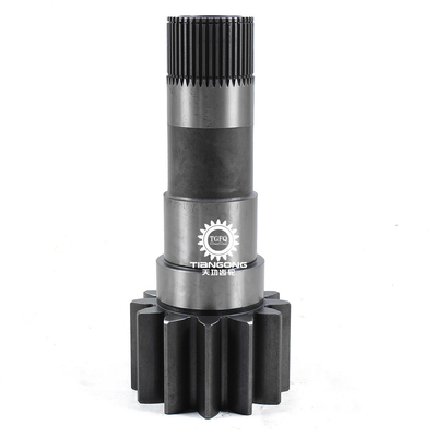 EJ E374D E374F Excavator Swing Drive Parts 12/42T Swing Shaft